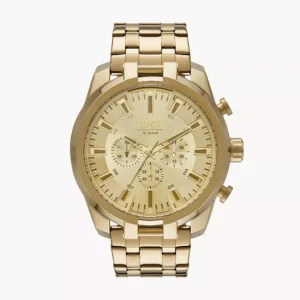 Diesel Split Chronograph Gold-Tone Stainless Stee