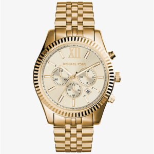 Michael Kors Lexington Gold-Tone Watch