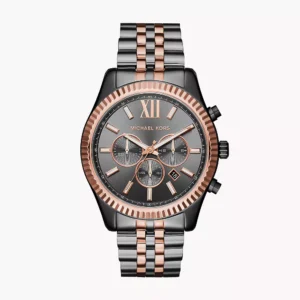 Michael Kors Men's Lexington Two-Tone Chronograph Watch