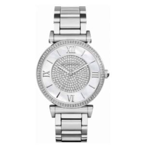 Michael Kors Women's Catlin MK3355 Pave Stainless Steel