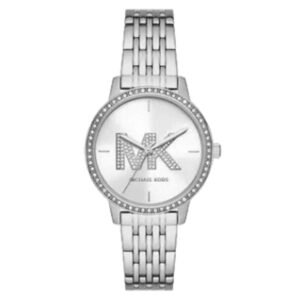 Michael Kors Melissa Quartz Silver Dial Silver Steel Strap Watch for Women - MK4647