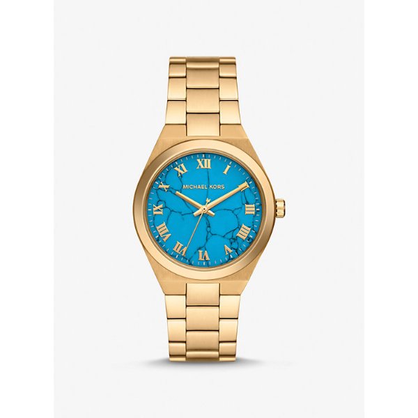 Michael Kors Lennox Gold-Tone Watch
