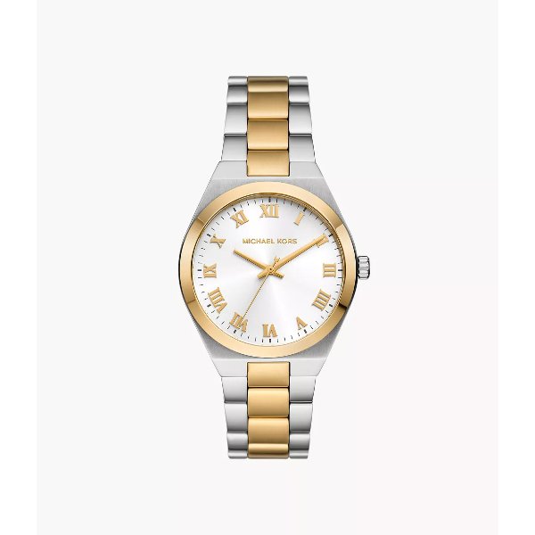 Michael Kors Lennox Three-Hand Two-Tone