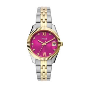 FOSSIL WOMENS Scarlette Two Tone Analogue Watch ES5337