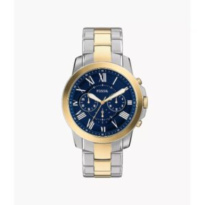 FOSSIL Grant Chronograph Two-Tone Stainless Steel Watch