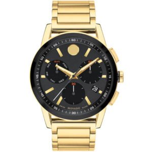 Movado Museum Sport Chronograph Quartz Black Dial Men's Watch Item No. 0607803