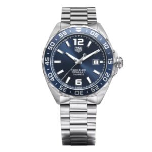 Tag Heuer Formula 1 Silver Stainless Steel Blue Dial Automatic Watch for Gents - WAZ2015.BA0842