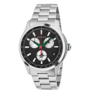 Gucci Swiss Quartz Stainless Steel Dress Silver-Toned Men's Watch(Model: YA126267)