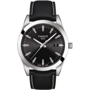 Tissot Gentleman T1274101605100 Quartz Watch in Black