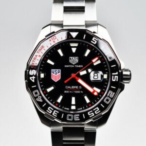Aquaracer 300M Automatic Limited Edition Team USA Logo Men's Watch WAY201G.BA0927